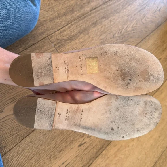 Dear Frances Balla Mesh Nude flats - Picture 5 of 6